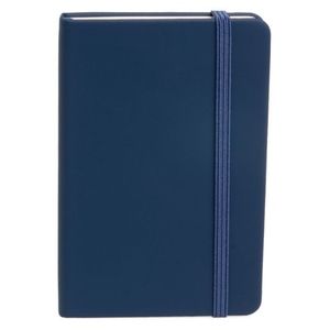 Hardcover Notebook Pocket ( 3.7 x 5.7) Lined Navy